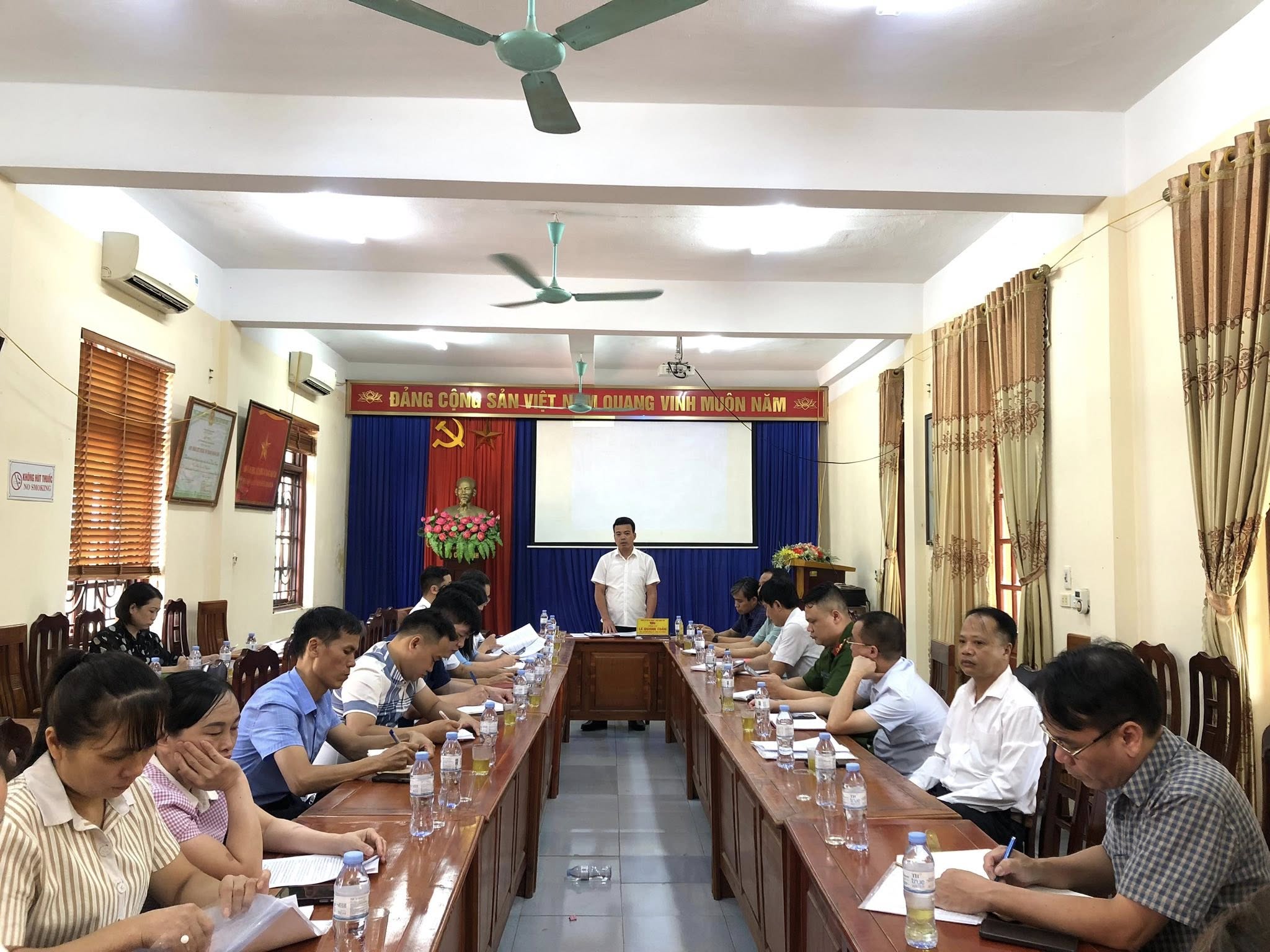 Đảng ủy xã Chí Minh tổ chức hội nghị công bố Quyết định thành lập Ban chỉ đạo về phát triển khoa học, công nghệ, đổi mới sáng tạo và chuyển đổi số